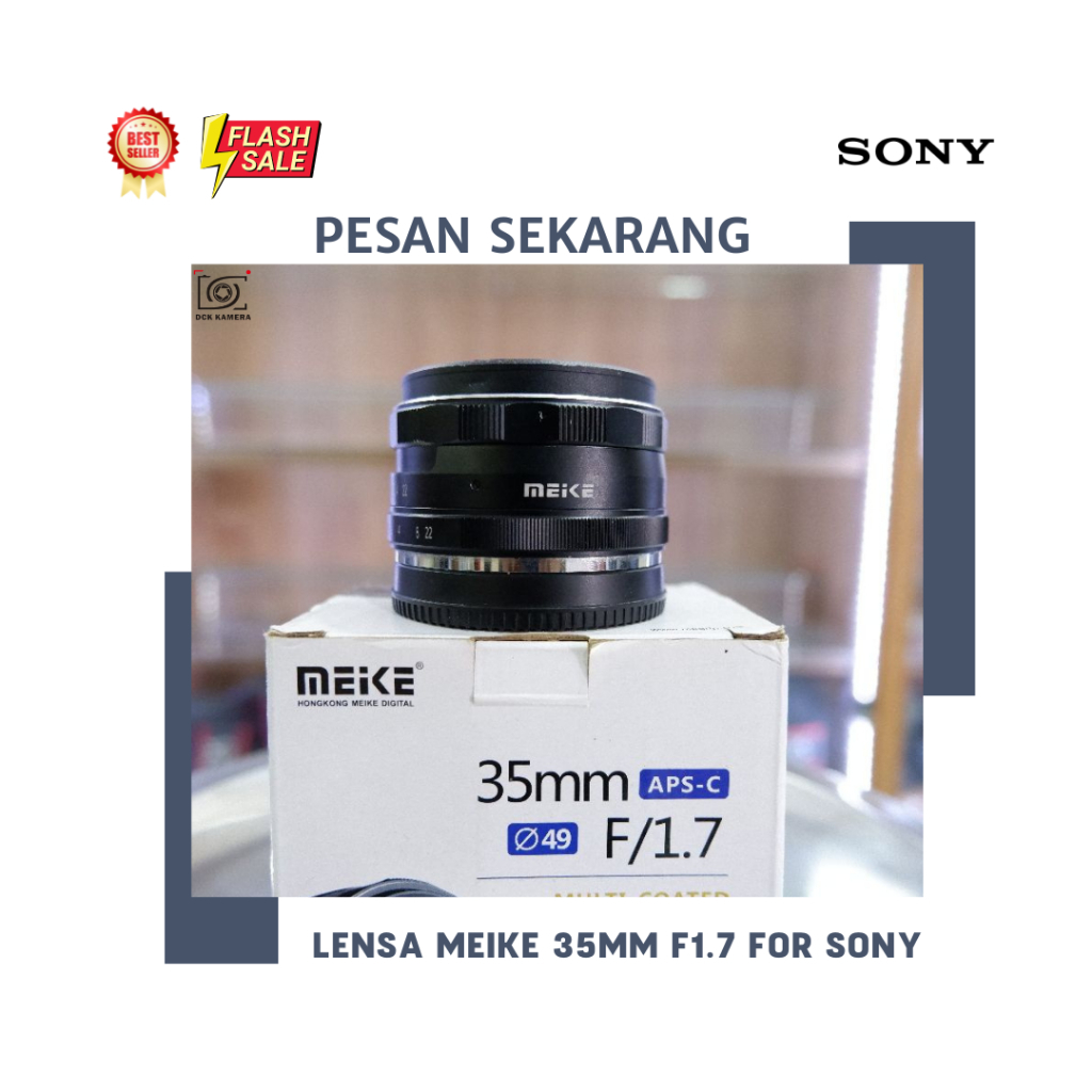 Jual Lensa Fix Manual Meike For Sony Mm F Shopee Indonesia