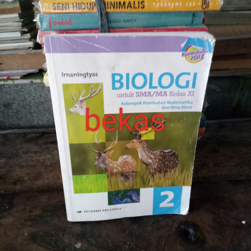 Jual Buku Biologi Untuk Sma Ma Kelas Xi Kurikulum