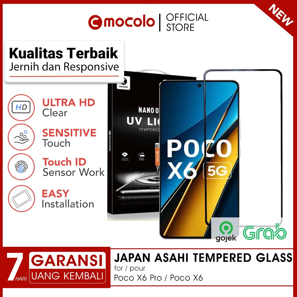 Jual Mocolo Tempered Glass Xiaomi Poco X Pro G X Screen