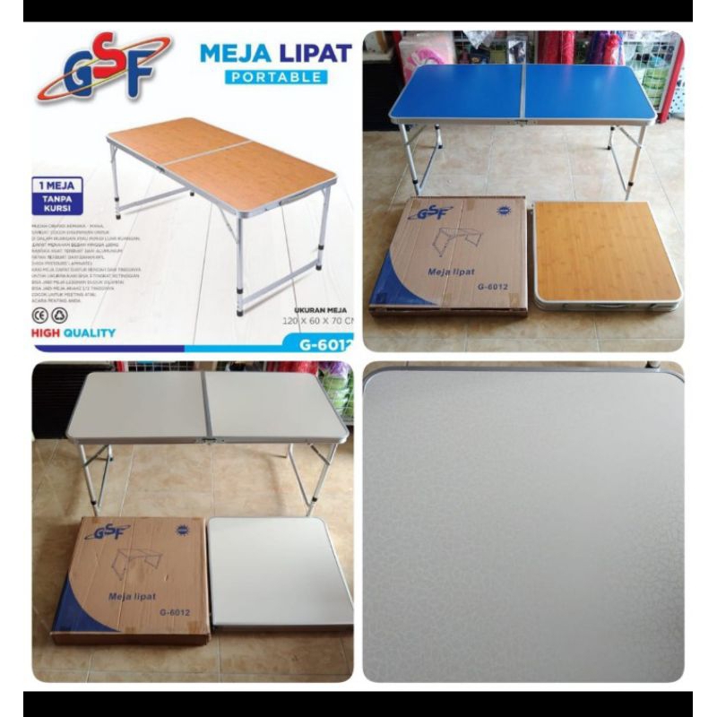 Jual MEJA LIPAT PORTABLE GSF Shopee Indonesia