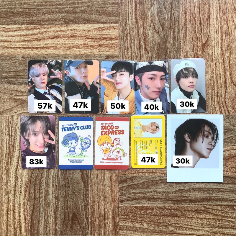 Jual Jual Murce Pc Polaroid Nct Dream Nct Wayv Jeno Mark