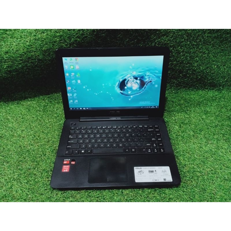 Jual Laptop Asus X454Y Ram 4gb Double Hardisk AMD A8 Gaming Siap Pakai