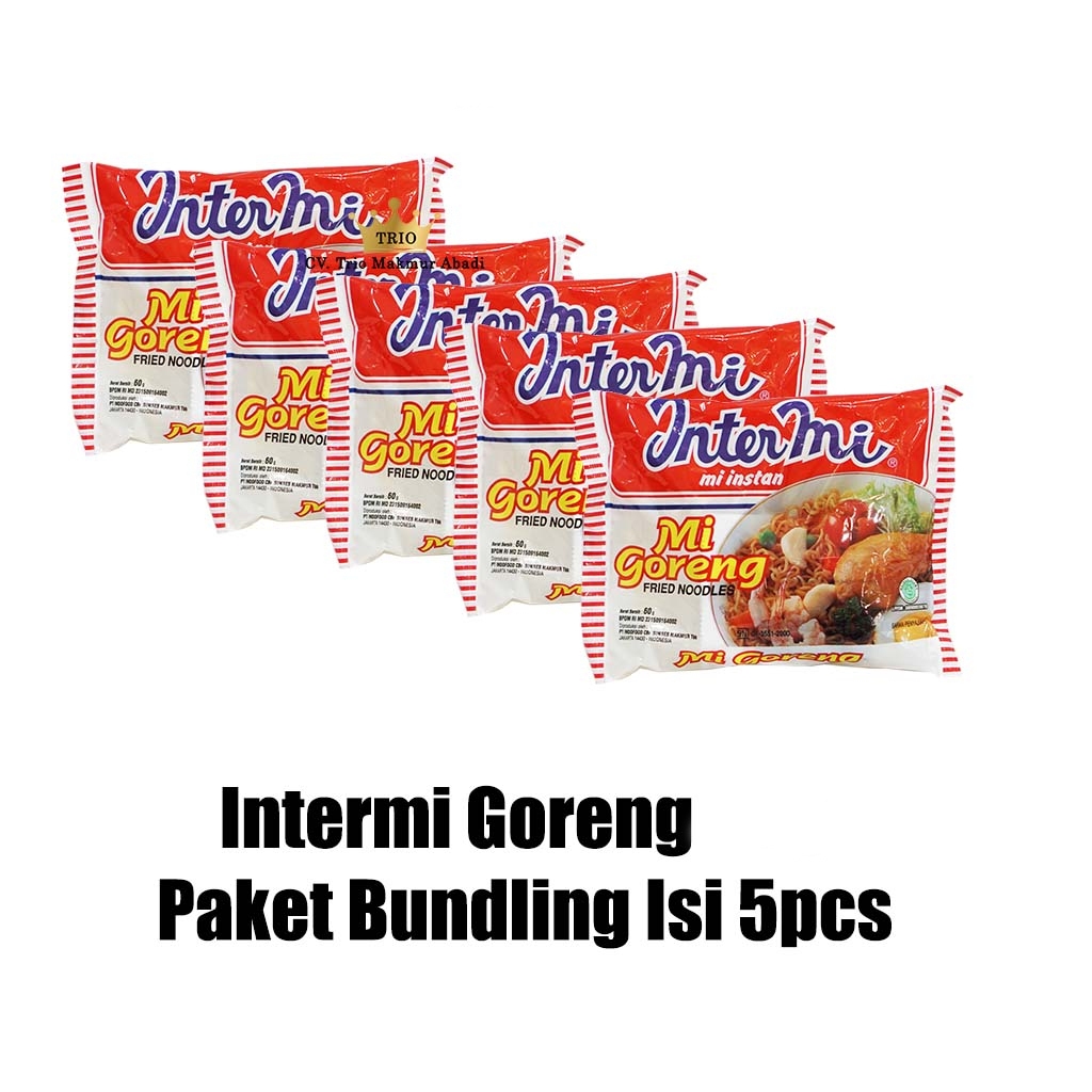 Jual Intermi Mie Goreng 5 Pcs X 60 Gr Shopee Indonesia