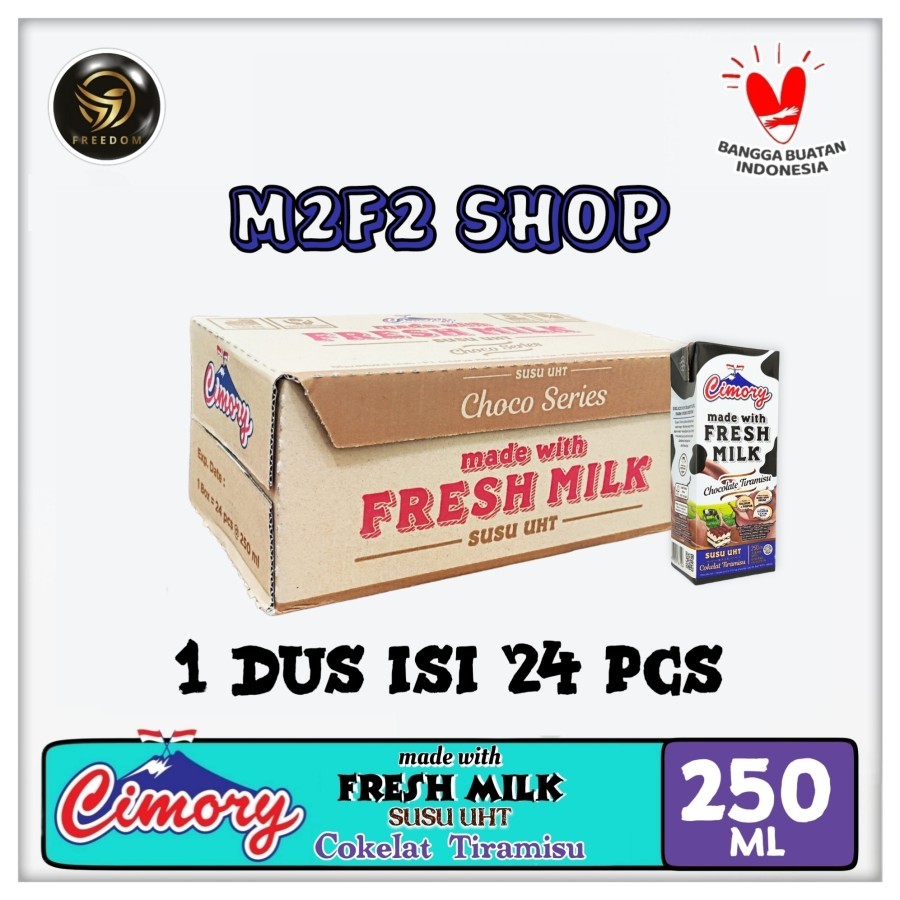 Jual Susu Cimory Fresh Milk Kotak Uht Chocolate Tiramisu Ml