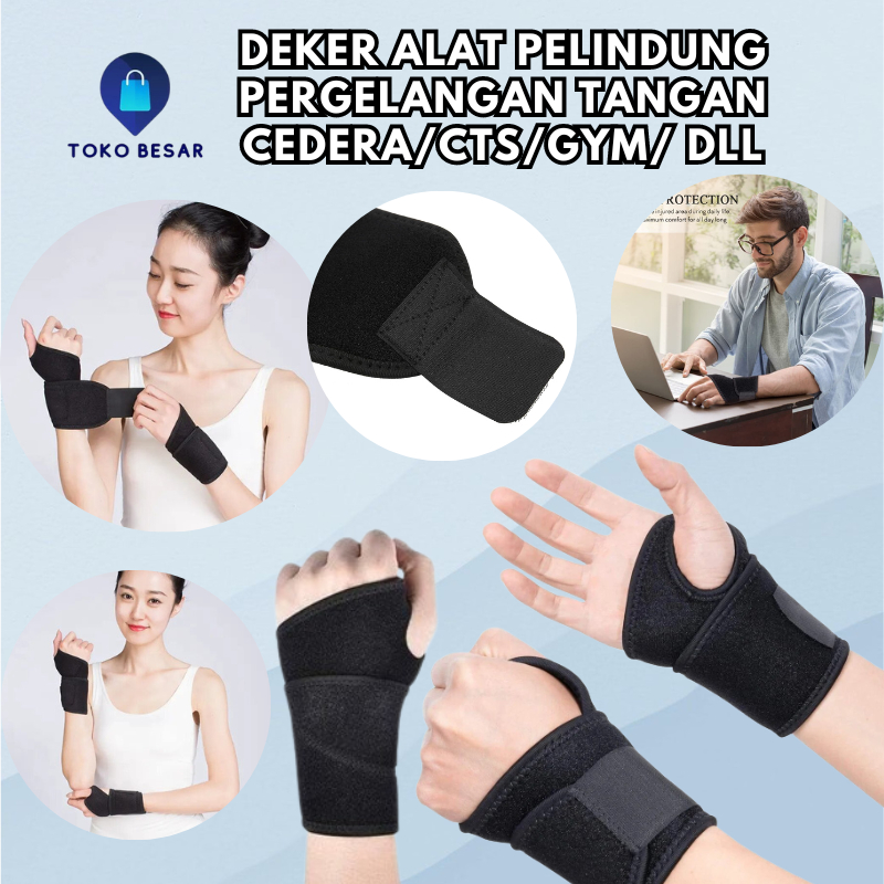 Jual Deker Tangan Dekker Alat Pelindung Penahan Pergelangan Tangan