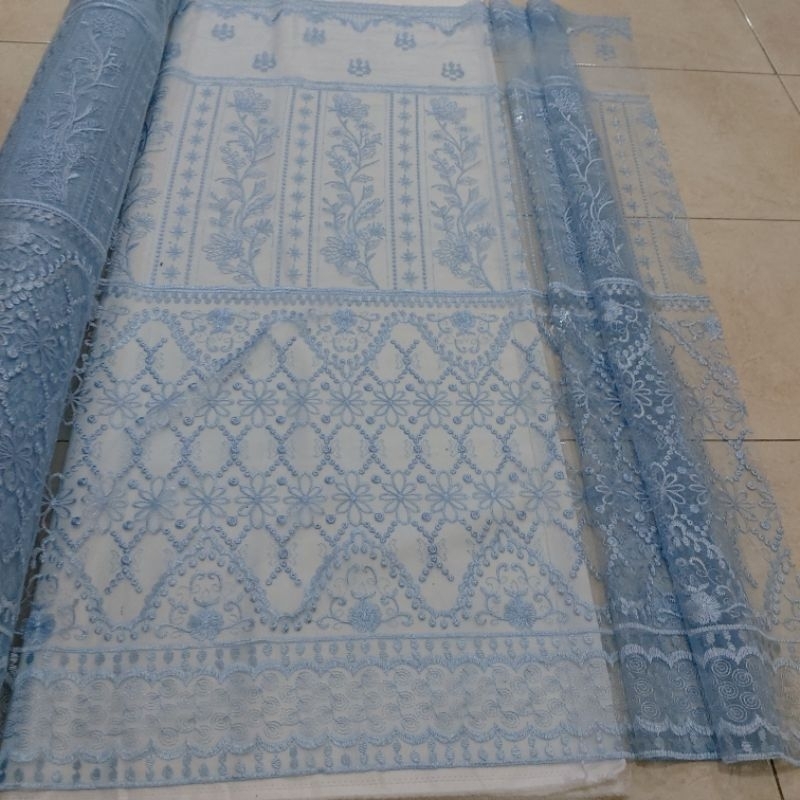 Jual Kain Tile Etnik Sapto Tille Etnik Termurah Bahan Brokat Kebaya