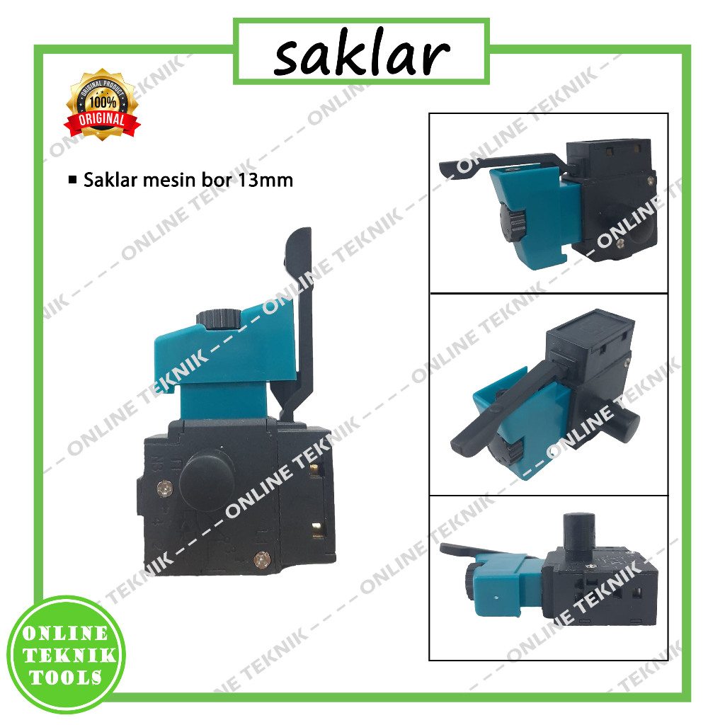 Jual SAKLAR Mesin Bor 13mm NRT Switch Saklar Bor 13 Mm Bolak Balik