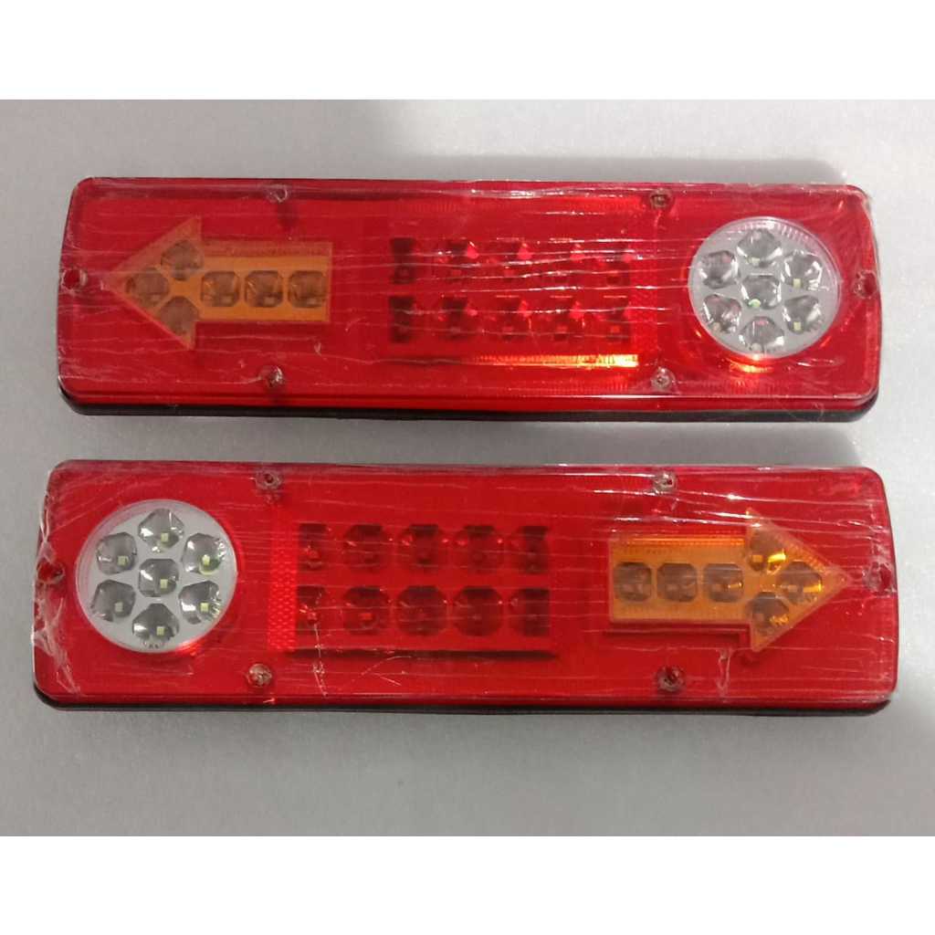 Jual 68A SEPASANG Lampu Belakang LED CATOR Motor Roda Tiga Tail Light