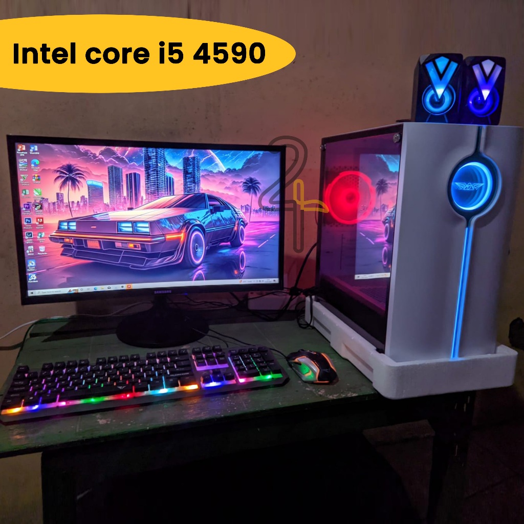 Jual PC Gaming Intel Core I5 4590 Murah Fullset Siap Pakai Shopee