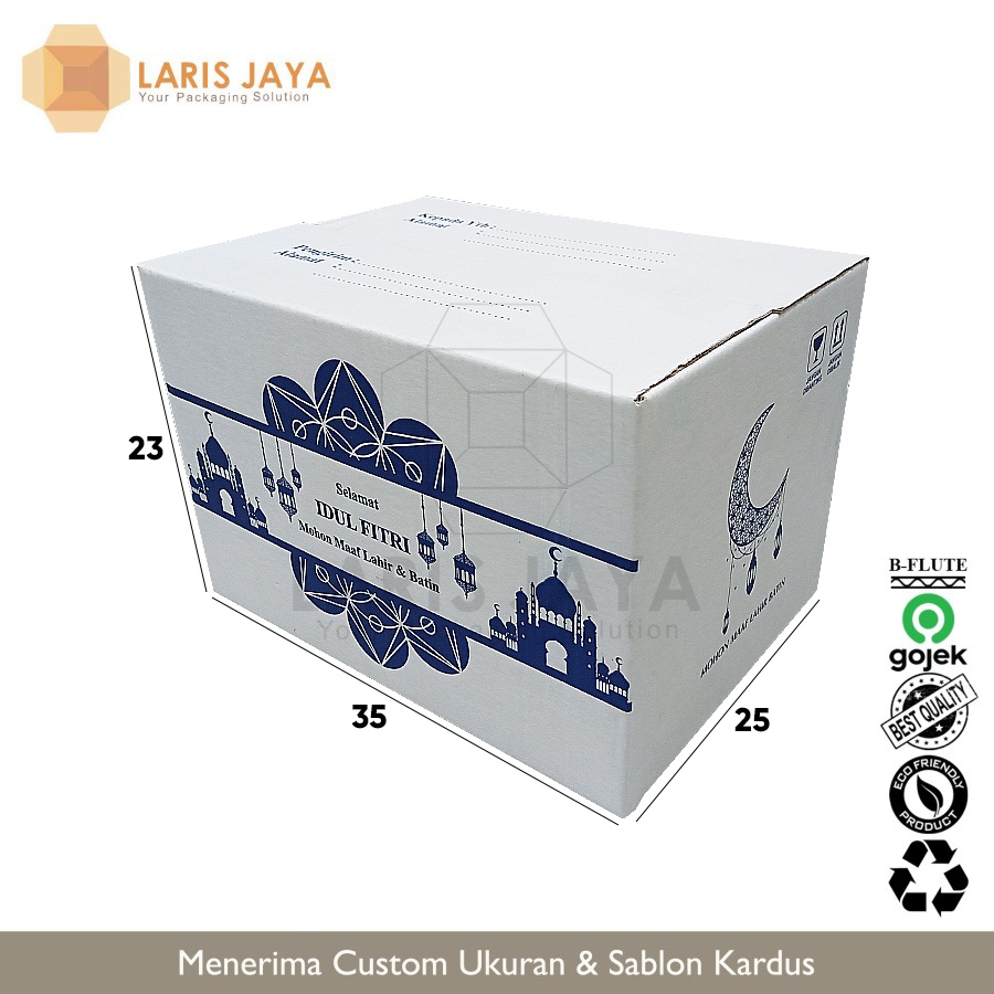 Jual Kardus Lebaran Standar Box Parcel Kotak Gift Idul Fitri Untuk