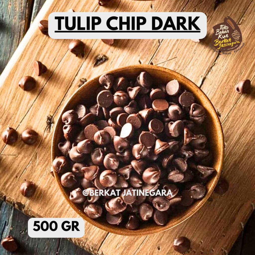 Jual Tulip Chip Dark Coumpond Gr Repack Choco Chip Gr