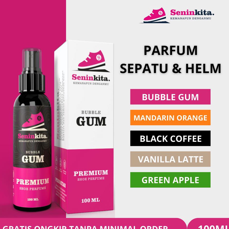 Jual Kilat Hemat Parfum Sepatu Helm Bubble Gum Anti Bau Dan Bakteri