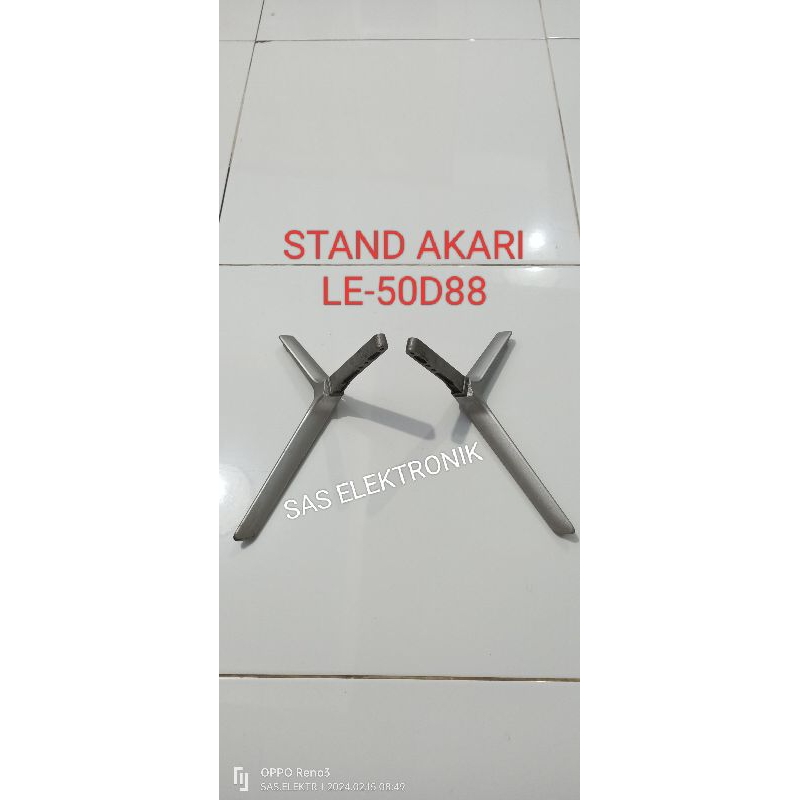 Jual STAND BRACKET KAKI PEDESTAL DUDUKAN TV LED AKARI 50 INCH LE50D88