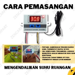 Jual DiSkon Thermostat Digital AC 22V Termostat Alat Pengatur Suhu