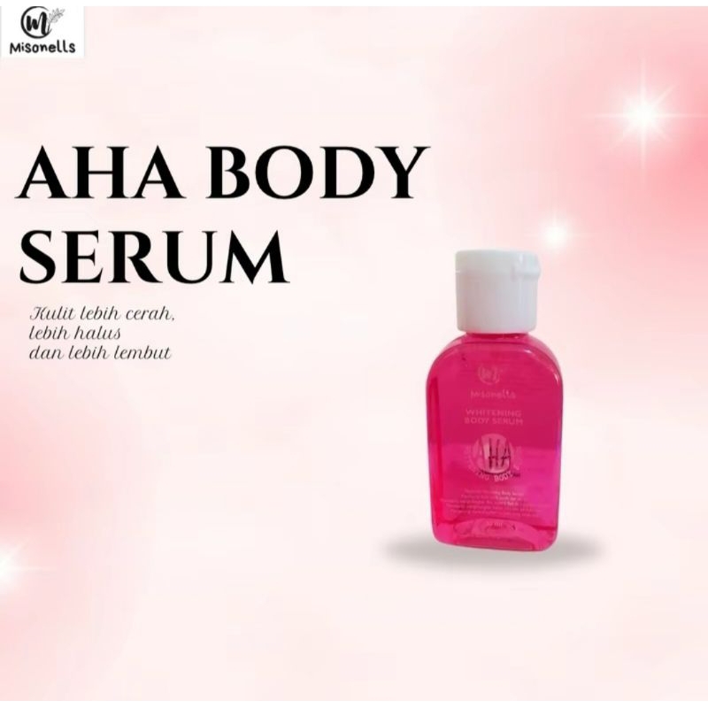 Jual Aha Body Serum By Misonells Shopee Indonesia