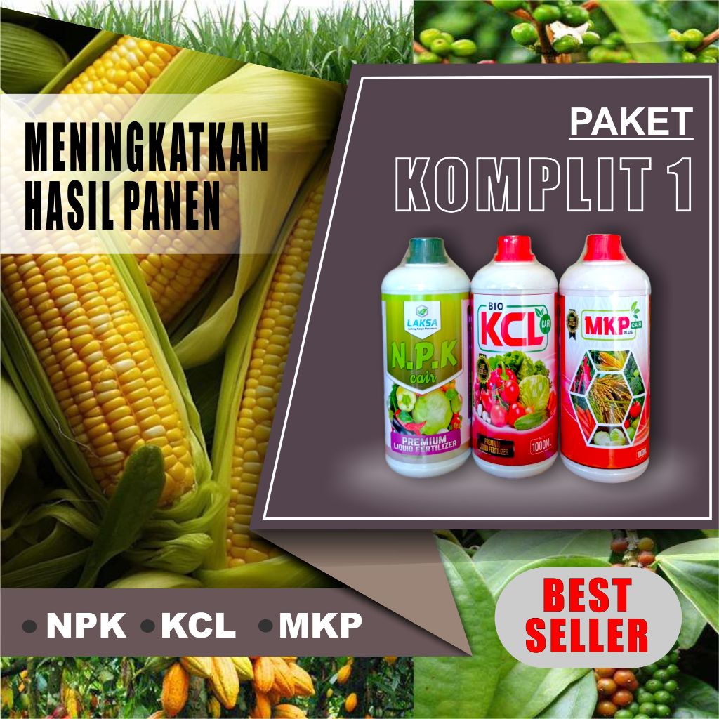 Jual PAKET SUPER HEMAT KOMPLIT 1 NPK KCL MKP Shopee Indonesia