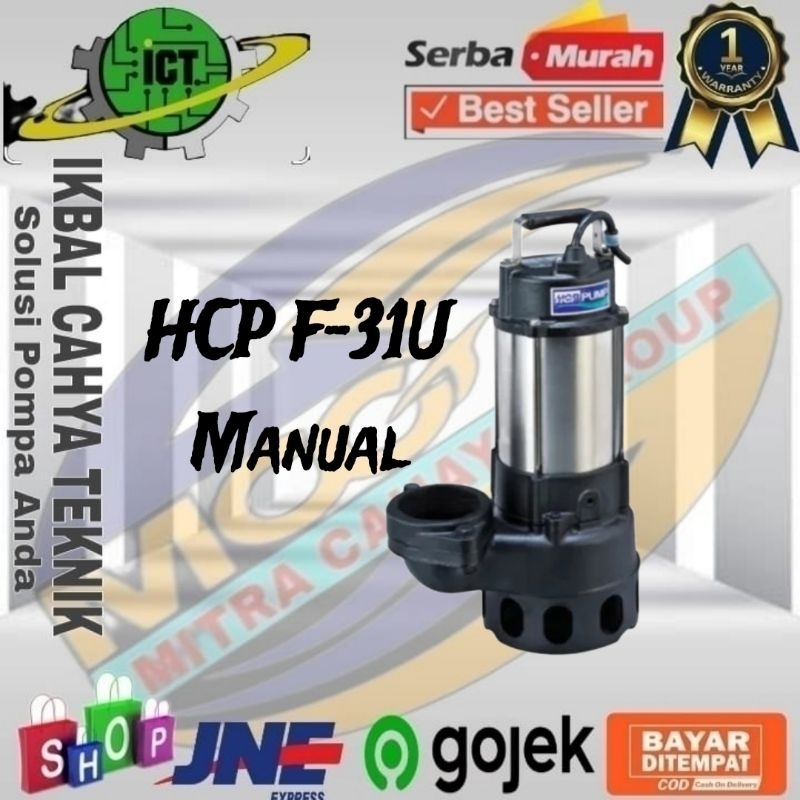 Jual Pompa Celup Air Kotor Hp Phase Hcp F U Manual Shopee