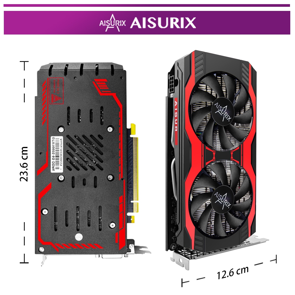 Jual Aisurix Vga Card Gtx Super Gb Graphics Card Gddr Bit