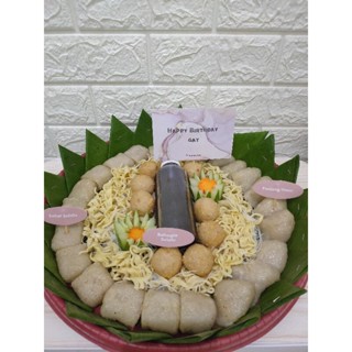 Jual Tumpeng Pempek Ultah Kue Pempek Kue Ultah Kue Unik Pempek