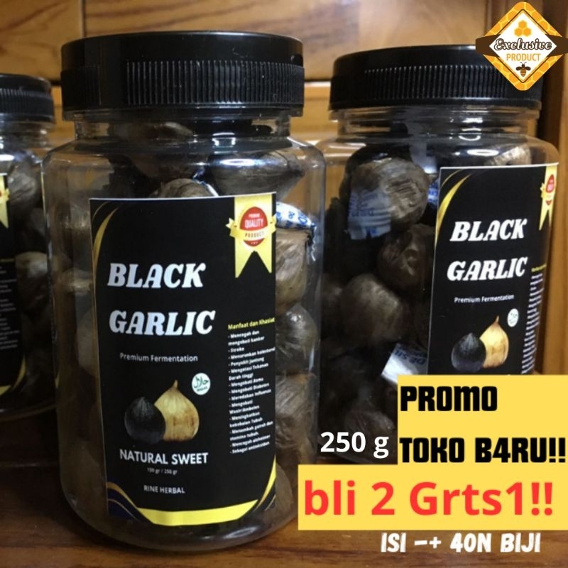 Jual Bawang Hitam Tunggal Black Garlic Shopee Indonesia