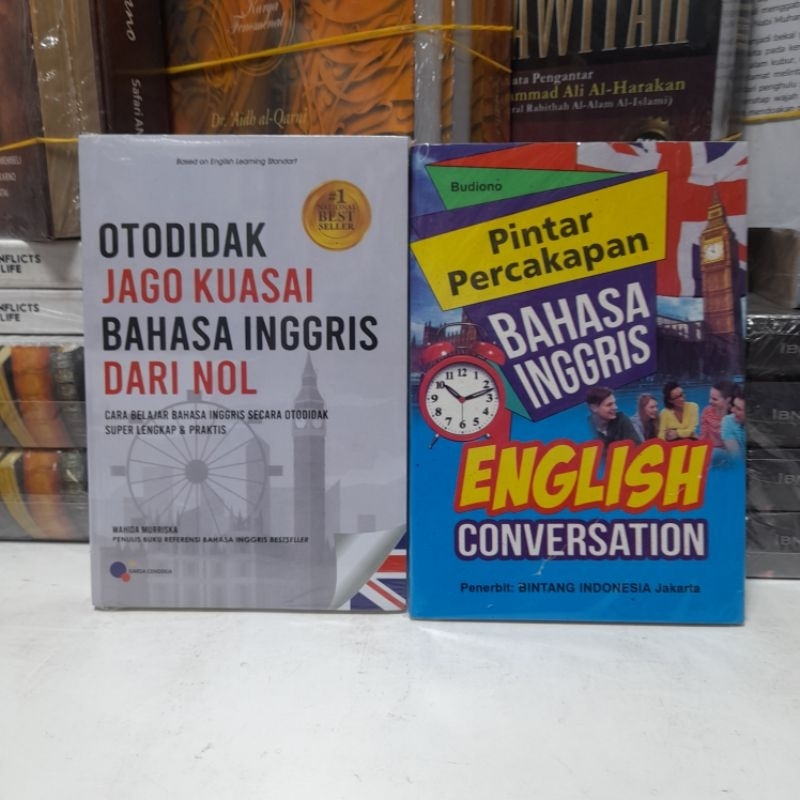 Jual Paket 2 Buku Otodidak Jago Kuasai Bahasa Inggris Dari Nol Dan