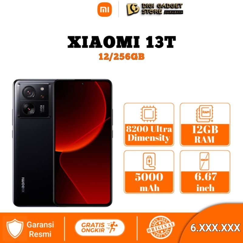 Jual Xiaomi 13T 12 256GB Garansi Resmi XIAOMI INDONESIA Redmi Note