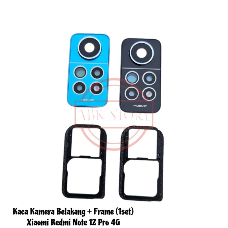 Jual Lensa Camera Kaca Kamera Belakang Frame Xiaomi Redmi Note