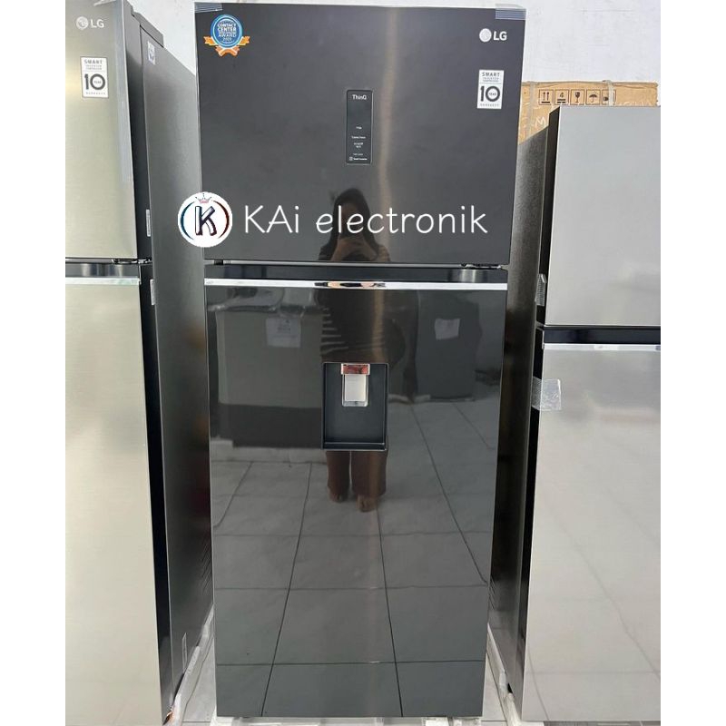 Jual Kulkas Lg Pintu Dispenser Gn F Pxak Smart Inverter Shopee