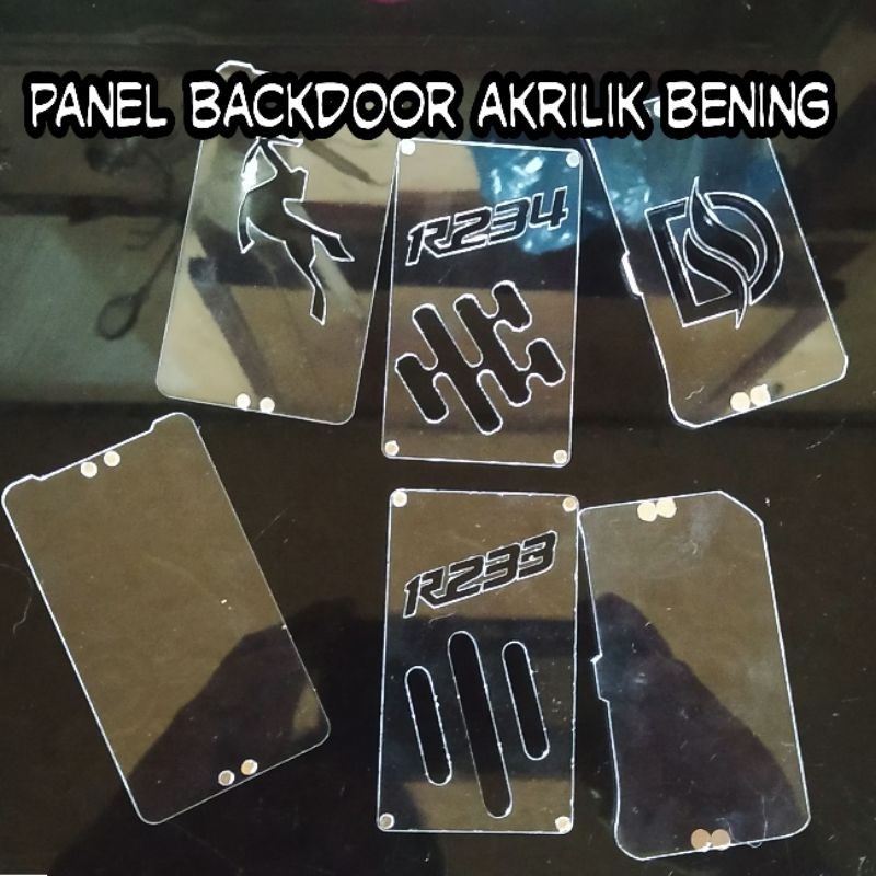 Jual Panel Backdoor Akrilik Bening Shopee Indonesia