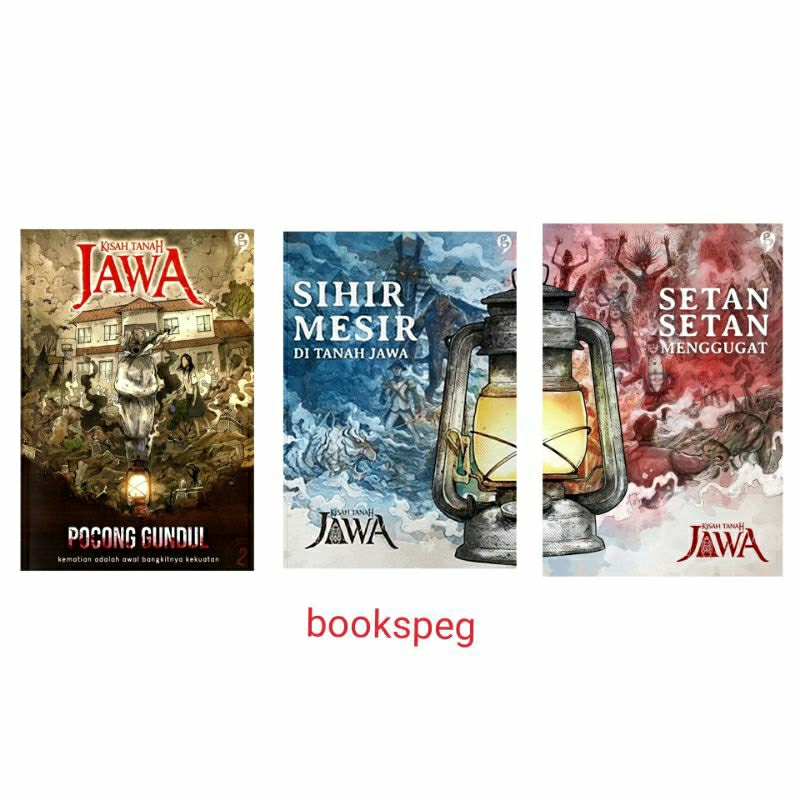 Jual BUKU KISAH TANAH JAWA POCONG GUNDUL SETAN SETAN MENGGUGAT