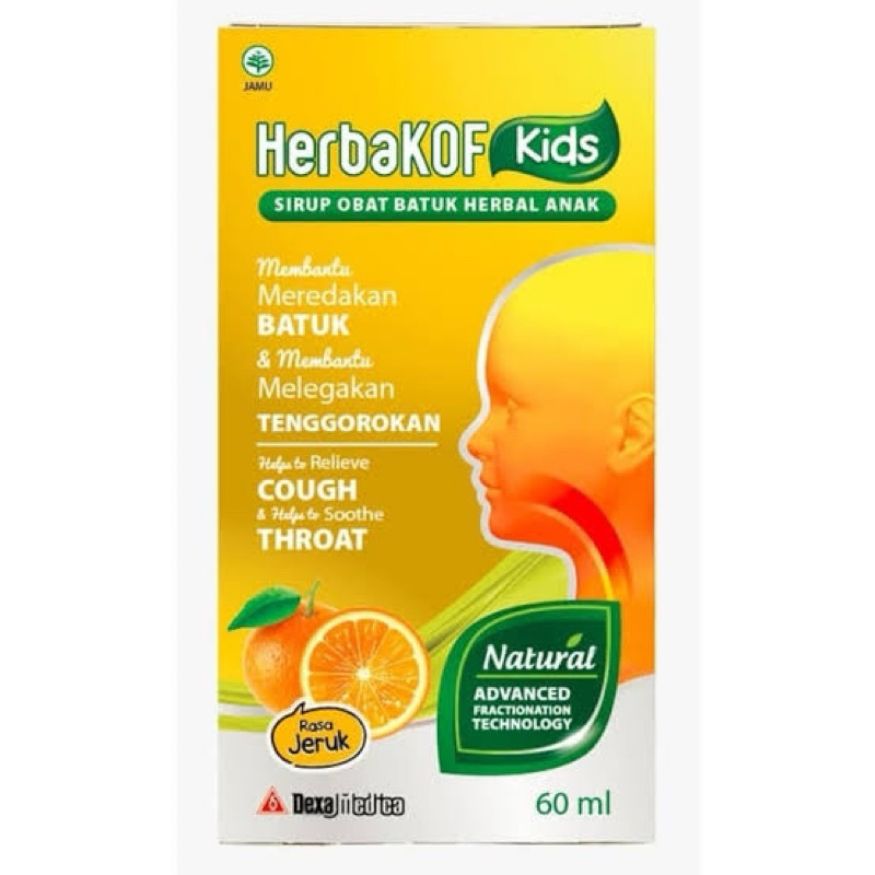 Jual Herbakof Obat Batuk Dan Meredakan Sakit Tenggorokan Herbal Isi