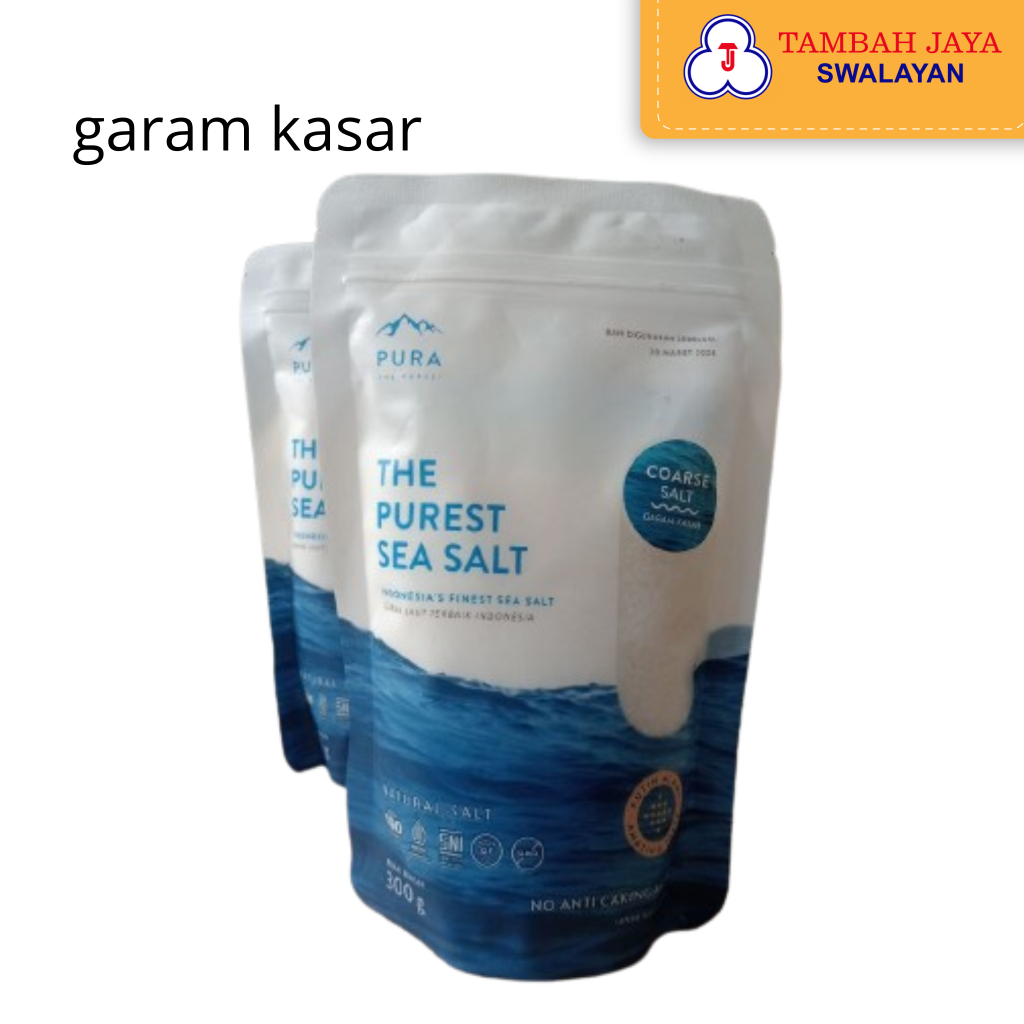 Jual Pura Purest Sea Salt Gr Garam Laut Kasar Shopee Indonesia