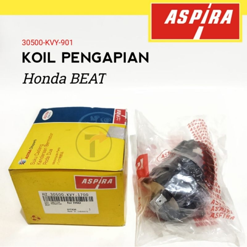 Jual Koil Pengapian Kuil Pengapian Coil Ignition Honda Beat Merk Aspira