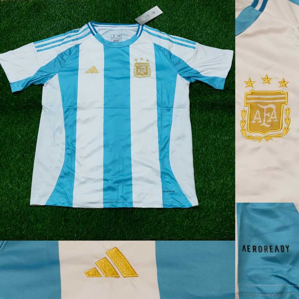 Jual Jersey Bola Argentina Home Copa Amerika Grade Ori Shopee