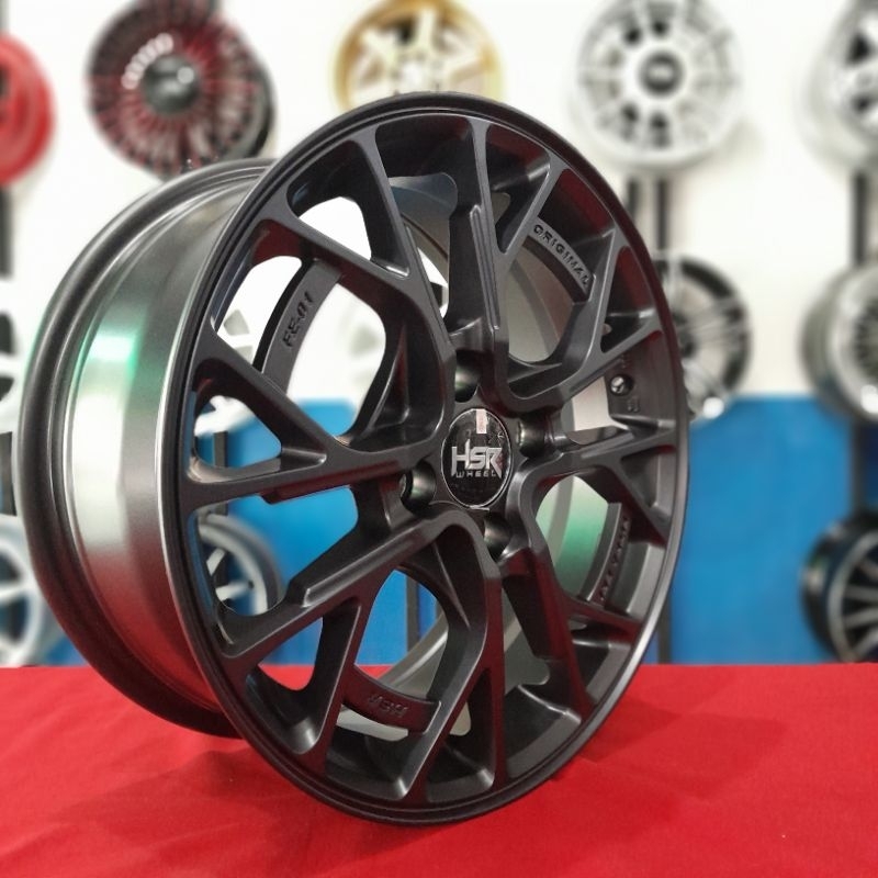 Jual Velg Mobil Ring 15 Pcd 4x100 Hsr Fe01 Buat Vios Agya Brio Karimun