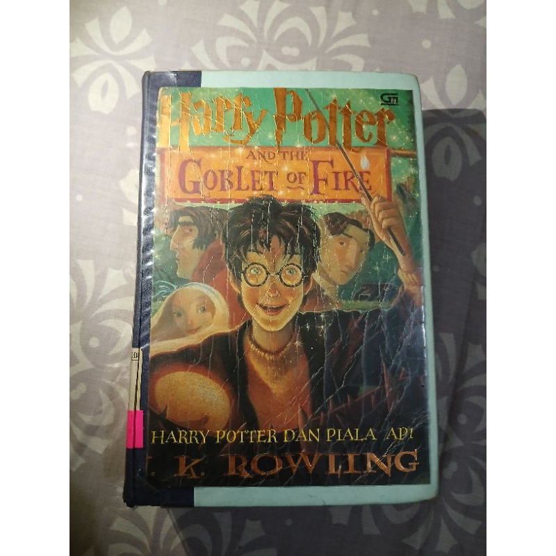 Jual Original Hard Cover Novel Harry Potter And The Goblet Of Fire