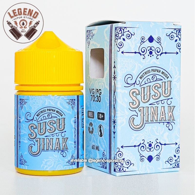 Jual FREEBASE LIQUID SUSU JINAK Nutrisi Papah Muda 60ML 3MG 6MG 9MG