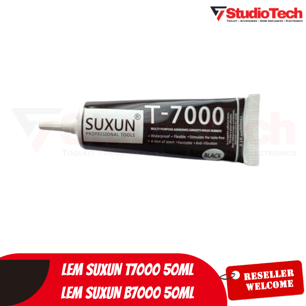 Jual LEM LCD TOUCHSCREEN SUXUN T7000 B7000 HITAM BENING 50ML KUALITAS