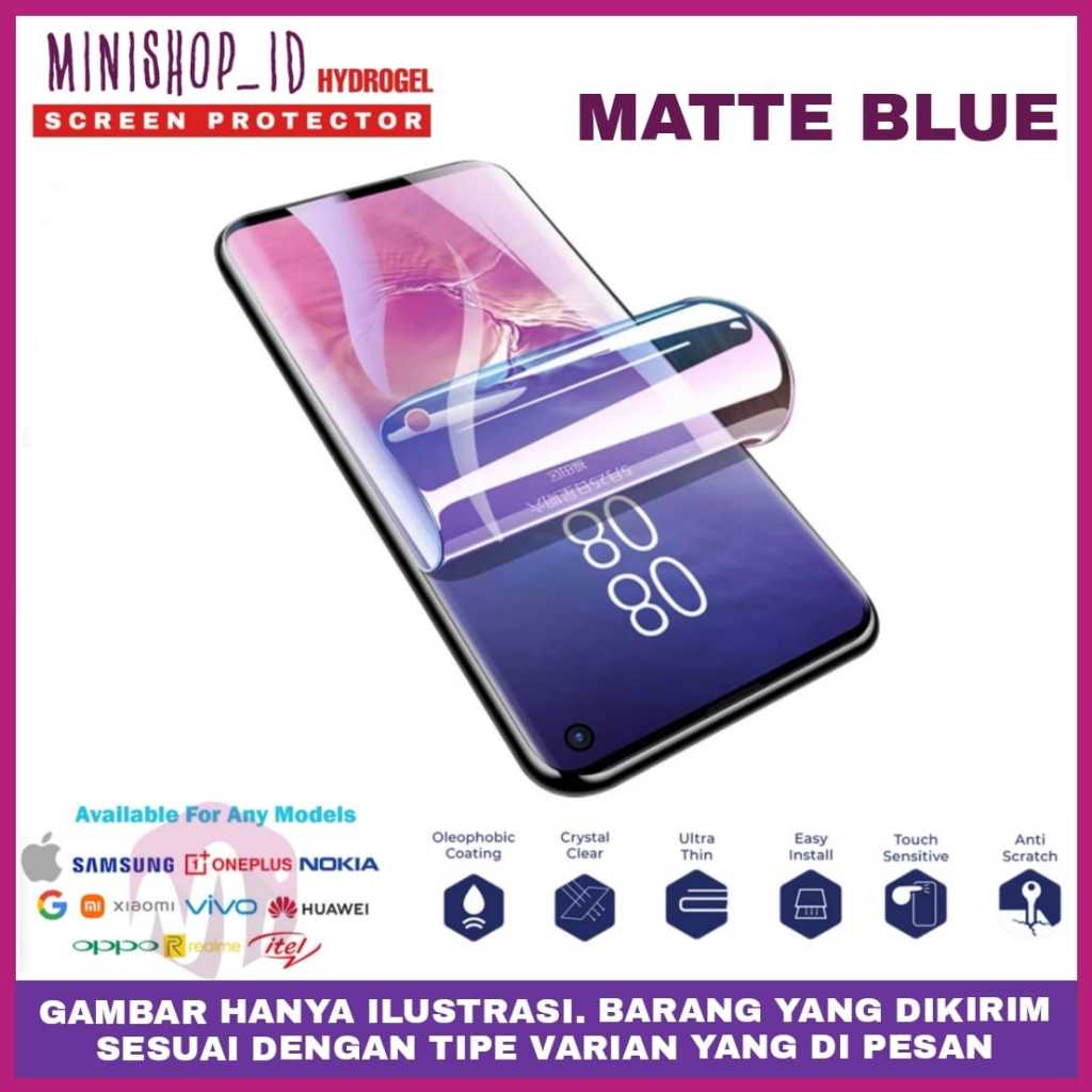 Jual Samsung A G Hydrogel Front Back Screen Camera Protector Anti