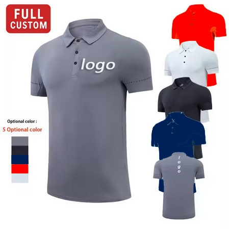 Jual Kaos Polo Kerah Custom Bordir Sablon Logo Nama Lengan Pendek