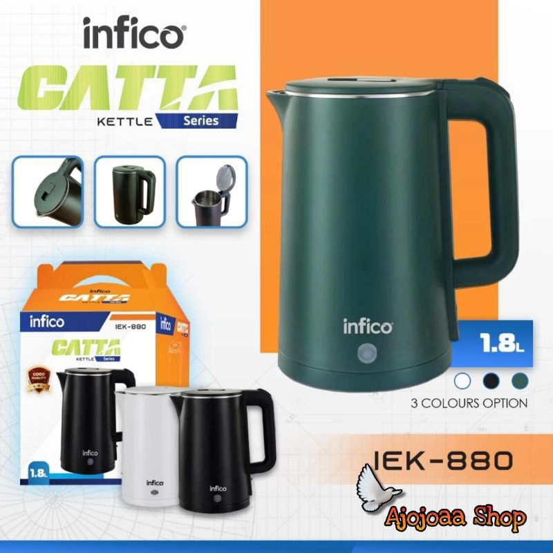 Jual Teko Listrik L Infico Electric Kettle Pemanas Air Listrik