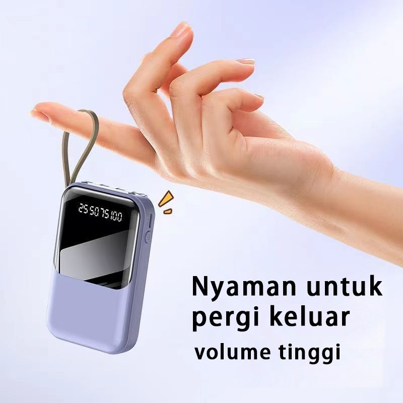 Jual Powerbank Fast Charging Led Display Lucu Mini Murah Kartun Power