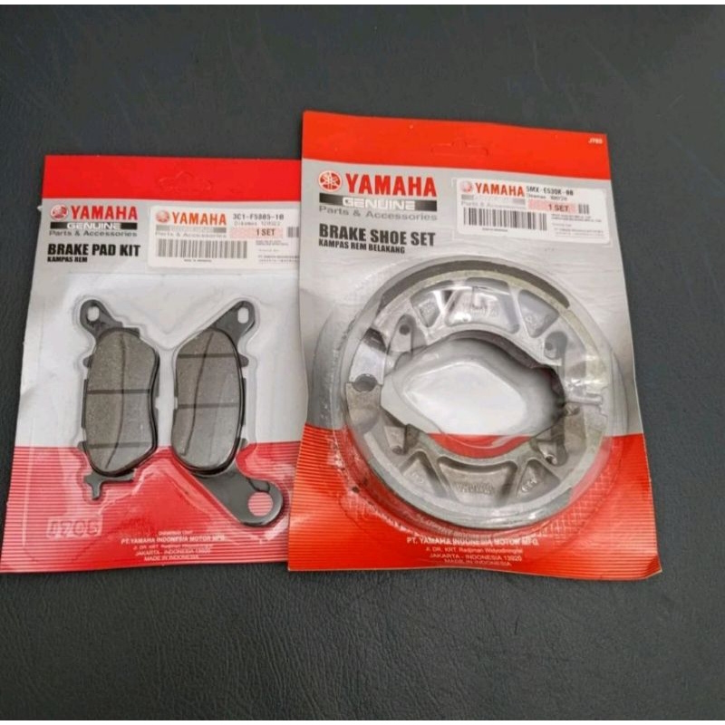 Jual Kampas Rem Set Belakang Dispad Cakram Depan Yamaha Mio Sporty