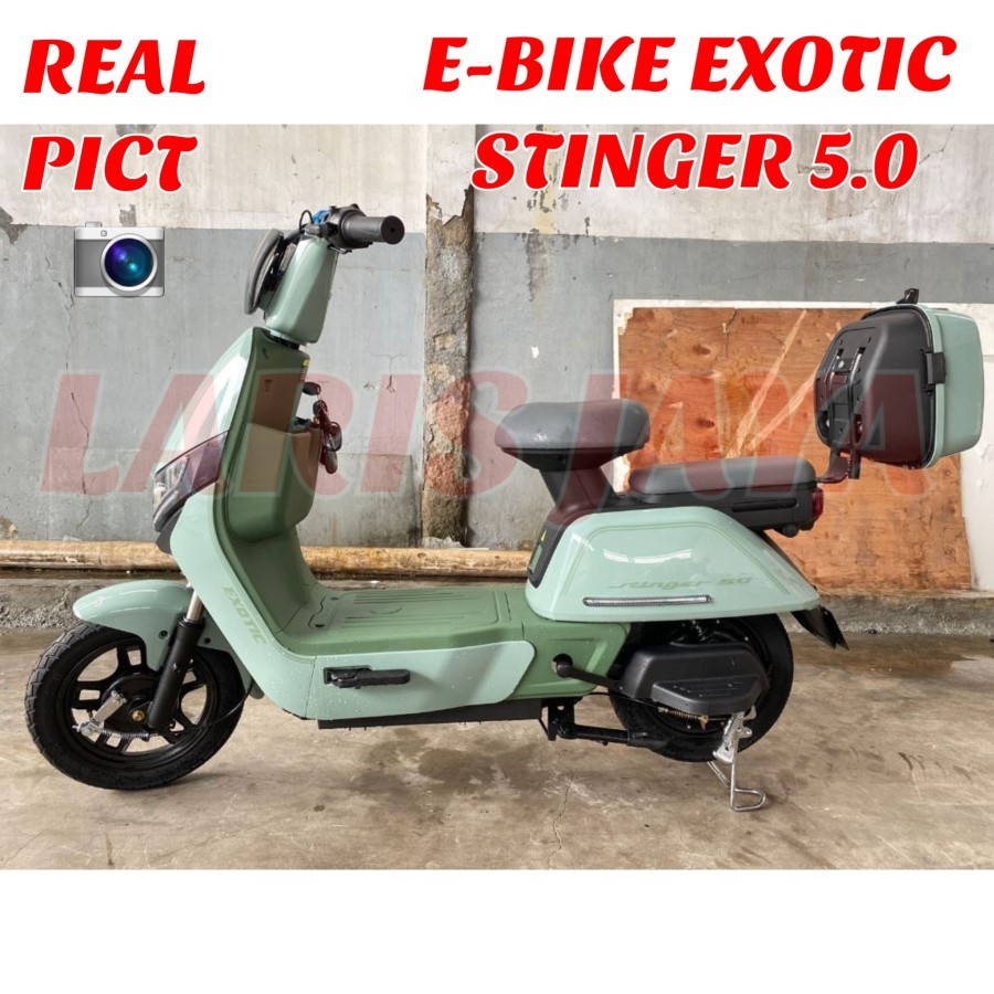 Jual SEPEDA LISTRIK EXOTIC STINGER 5 0 E BIKE EXOTIC By PACIFIC STINGER