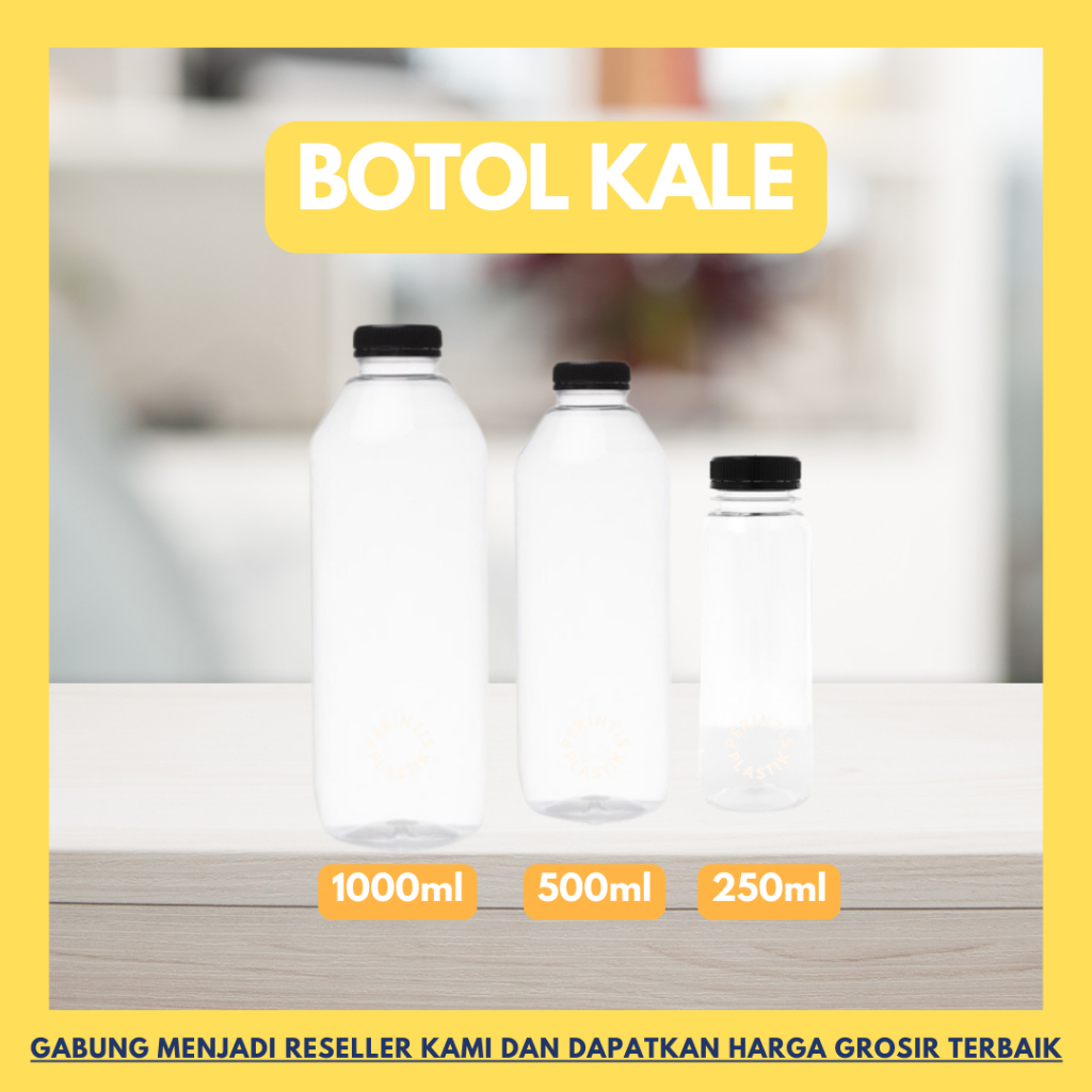 Jual Botol Plastik Kale TEBAL Shopee Indonesia