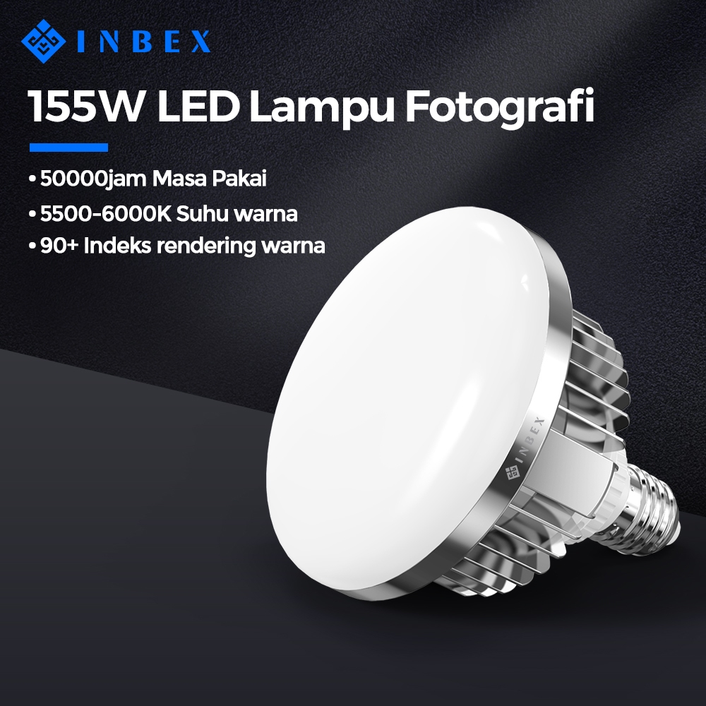 Jual Inbex W Softbox Light Bulb Led K K Fotografi Daylight