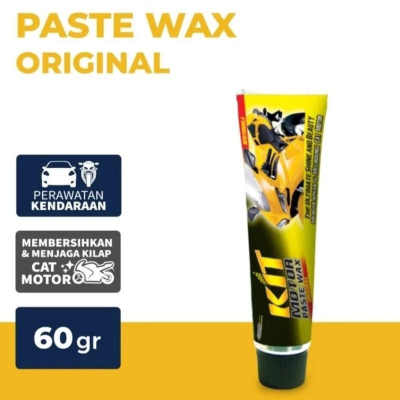 Jual Kit Motor Paste Wax Original Kuning Metalic Hijau Pengkilap Body