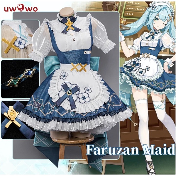 Jual Pre Sale Uwowo Exclusive Genshin Impact Fanart Faruzan Maid