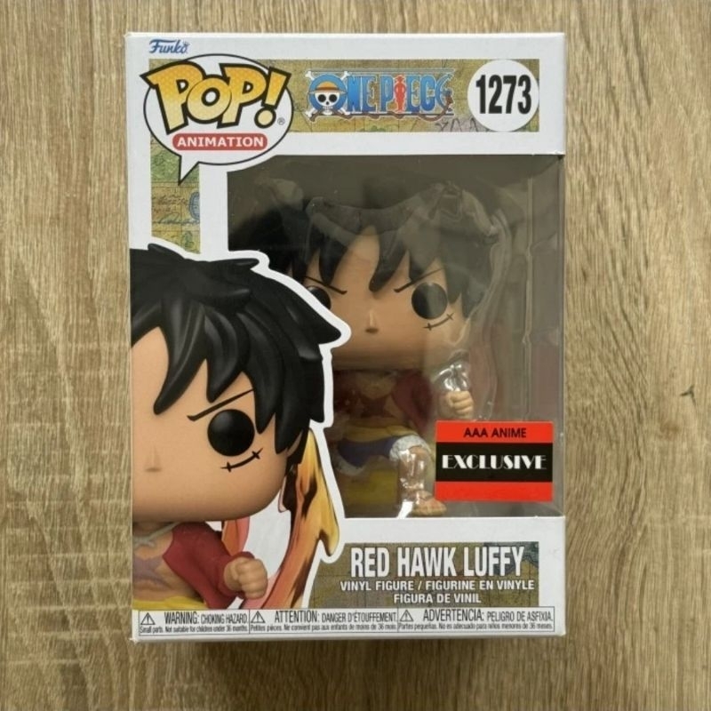 Jual Aaa Anime Excl Funko Pop Animation One Piece Red Hawk Luffy