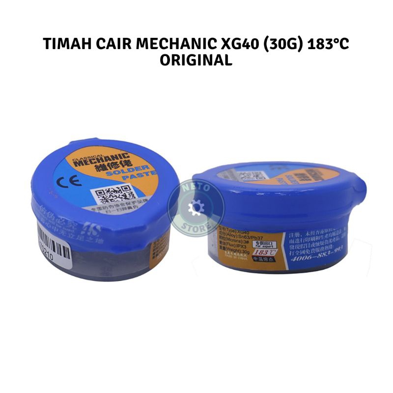 Jual Timah Cair Mechanic Xg G Xg G Xg G